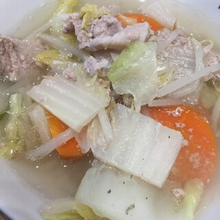 中華豚肉スープ！